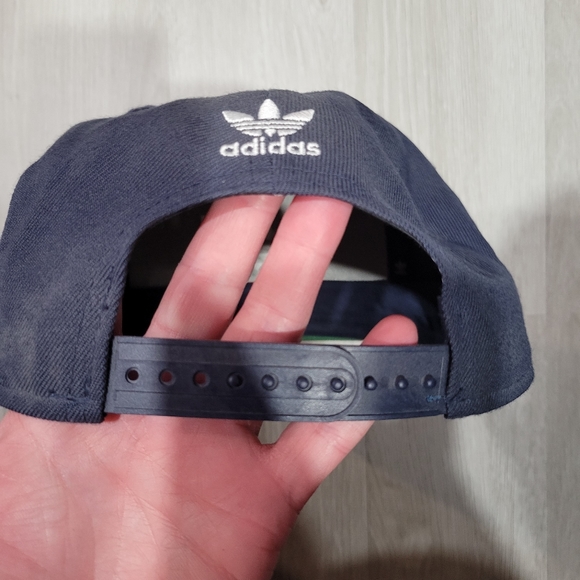 Adidas Men's Snapback Blue Hat - Picture 3 of 5